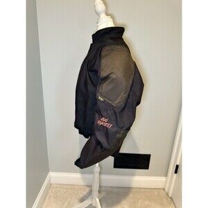 Joe Rocket Ballistic Series Motorcycle Jacket XL Black Padded Damaged See Pics
